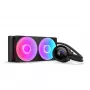 Refrigerador de CPU NZXT Kraken Plus 240 RGB preto