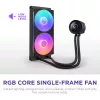 Refrigerador de CPU NZXT Kraken Plus 240 RGB preto