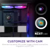 Refrigerador de CPU NZXT Kraken Plus 240 RGB preto
