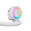 Refrigerador líquido All-in-One para CPU Arctic Liquid Freezer III Pro 240 A-RGB – 240 mm, ventoinha de 120 mm, branco, compatível com LGA1700/AM4/AM5