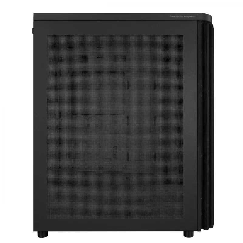 ASUS 90DC00M0-B39040 ProArt PA401 Wood Edition Mesh PWM caixa ATX Midi-Tower, vidro temperado, preta