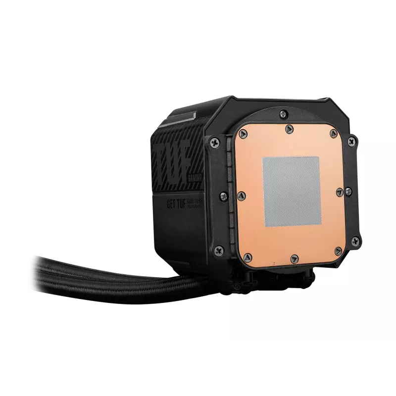Refrigeração líquida All-in-One ASUS TUF Gaming LC III 360 ARGB LCD — radiador de 360 mm, 3x ventoinhas de 120 mm, socket AM5/AM4/LGA1700/LGA1200, Preto