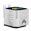 Refrigerador líquido All-in-One ASUS TUF Gaming LC III 360 ARGB White Edition – 360 mm, ventoinha de 120 mm, suporte para LGA1700/1200, AM4/AM5