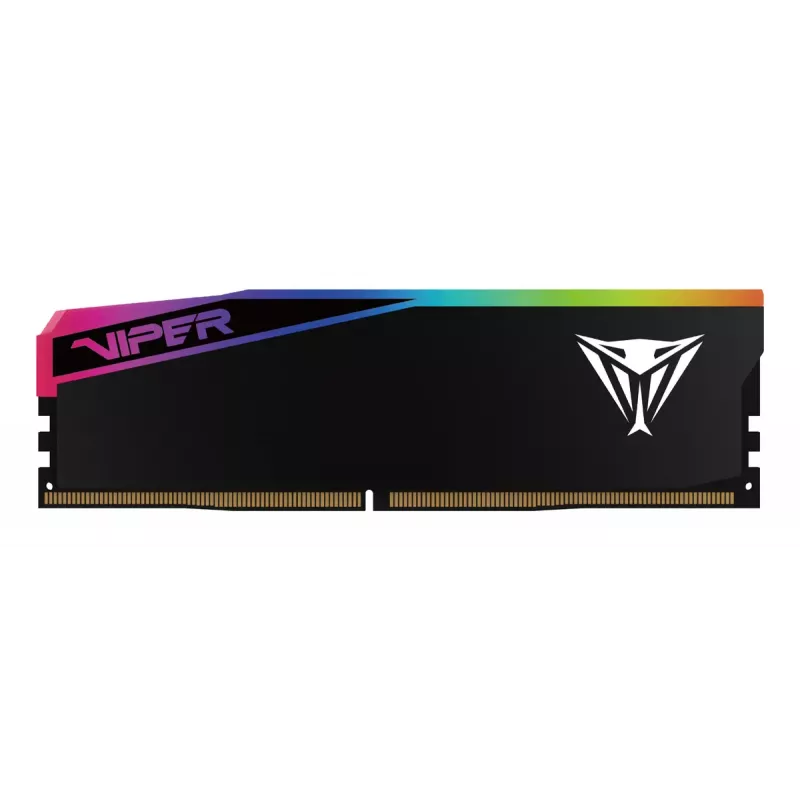 Memória RAM Patriot Viper Gaming RGB Elite 5 Ultra DDR5-6000, CL 28, AMD EXPO, Intel XMP 3.0 - 2x 16GB, preto