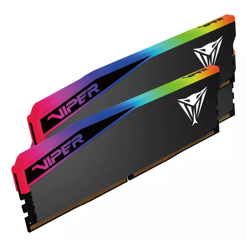 Memória RAM Patriot Viper Gaming RGB Elite 5 Ultra DDR5-6000, CL 28, AMD EXPO, Intel XMP 3.0 - 2x 16GB, preto
