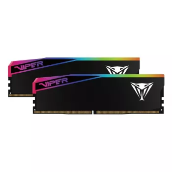 Memória RAM Patriot Viper Gaming RGB Elite 5 Ultra DDR5-6000, CL 28, AMD EXPO, Intel XMP 3.0 - 2x 16GB, preto