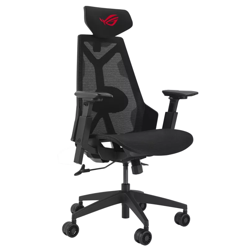 Cadeira gaming universal ASUS ROG Destrier Core Assento acolchoado Preto 150 kg