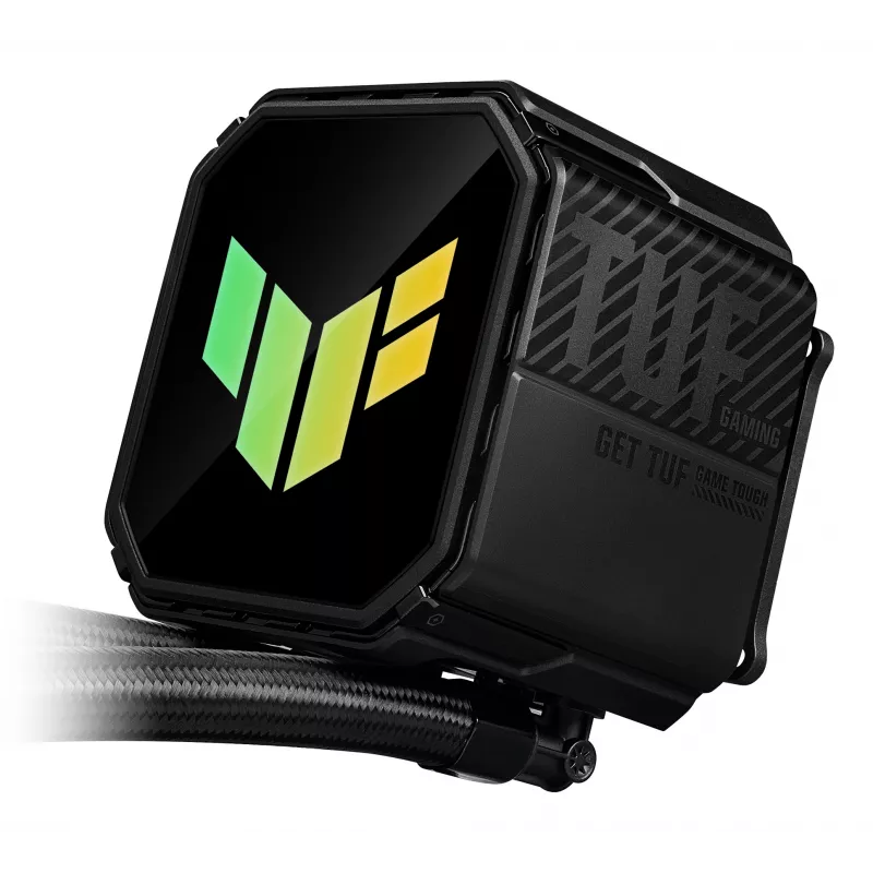 Refrigeração líquida All-in-One ASUS TUF GAMING LC III 360 ARGB – ventoinhas de 120 mm, suporta AM4/LGA1200/LGA1700/AM5, Preto
