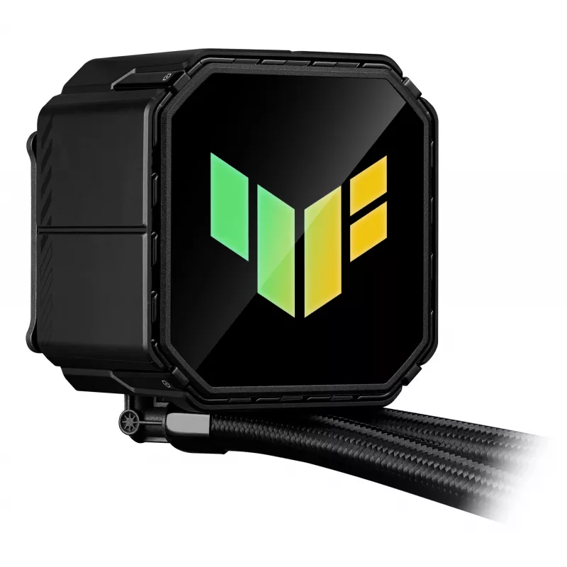 Refrigeração líquida All-in-One ASUS TUF GAMING LC III 360 ARGB – ventoinhas de 120 mm, suporta AM4/LGA1200/LGA1700/AM5, Preto