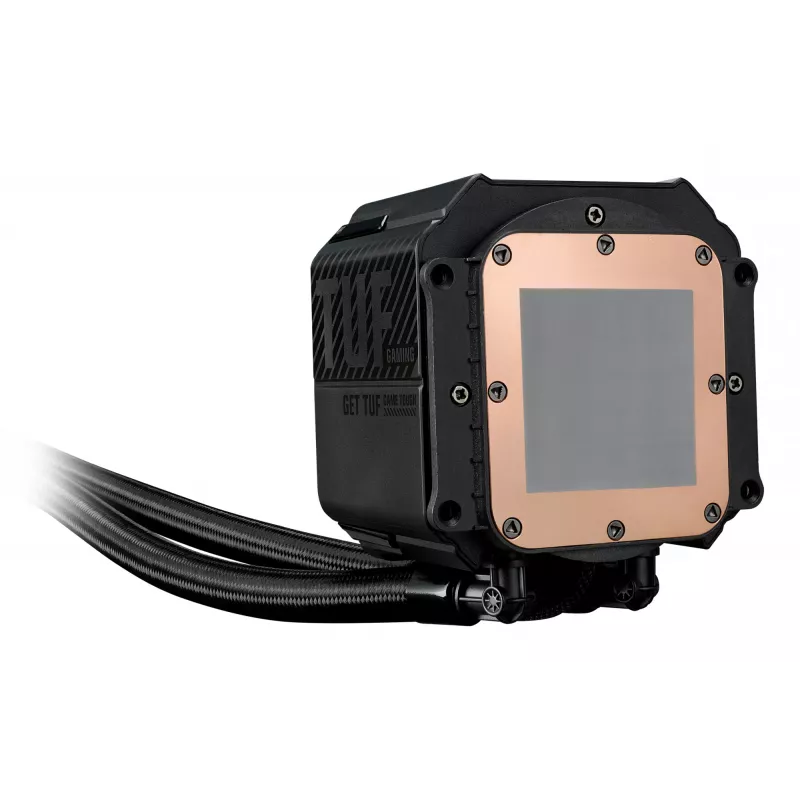 Refrigeração líquida All-in-One ASUS TUF GAMING LC III 360 ARGB – ventoinhas de 120 mm, suporta AM4/LGA1200/LGA1700/AM5, Preto