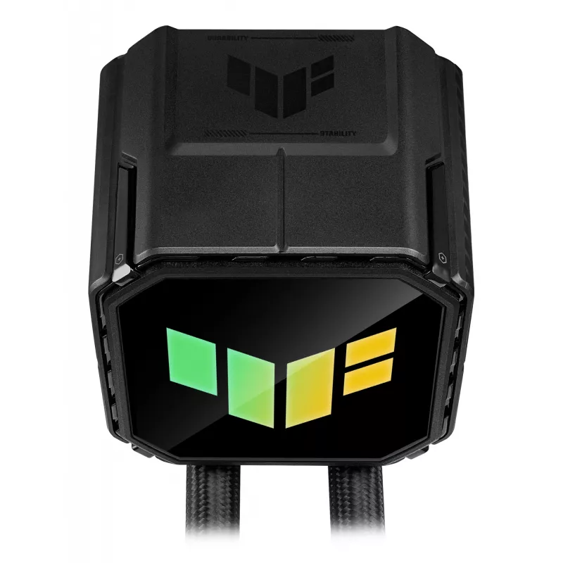Refrigeração líquida All-in-One ASUS TUF GAMING LC III 360 ARGB – ventoinhas de 120 mm, suporta AM4/LGA1200/LGA1700/AM5, Preto