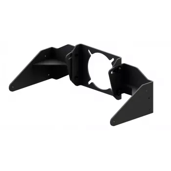 Placa de montagem para base de volante de corrida Res-Tech GT DD SUPPORT SIMUCUBE, preto, 2 kg, compatível com cockpit GT