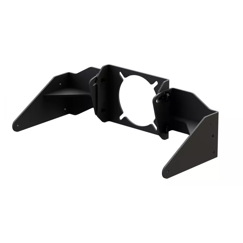 Placa de montagem para base de volante de corrida Res-Tech GT DD SUPPORT SIMUCUBE, preto, 2 kg, compatível com cockpit GT