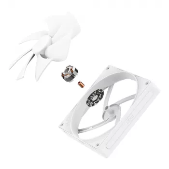 Ventoinha de refrigeração NZXT F140p 140mm Branco Pressão Estática
