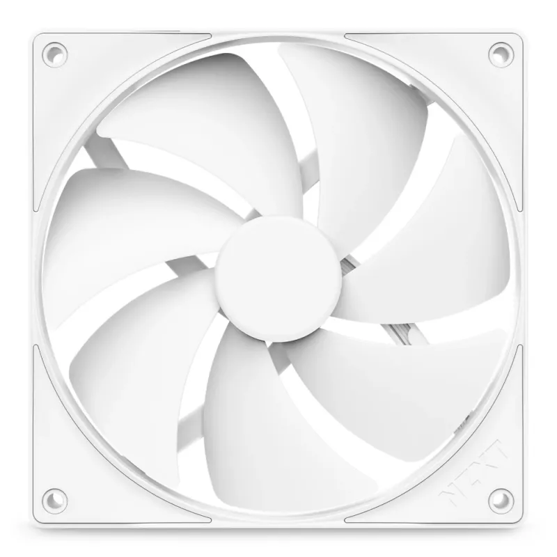 Ventoinha de refrigeração NZXT F140p 140mm Branco Pressão Estática