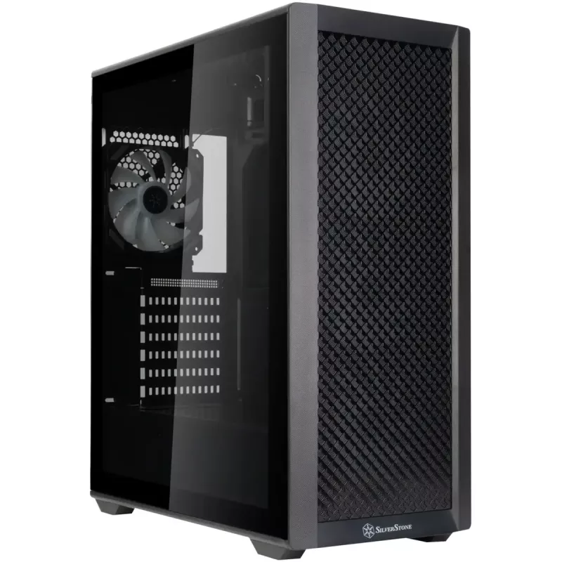 Caixa de computador SilverStone FARA 515FXR Caixa tower preto