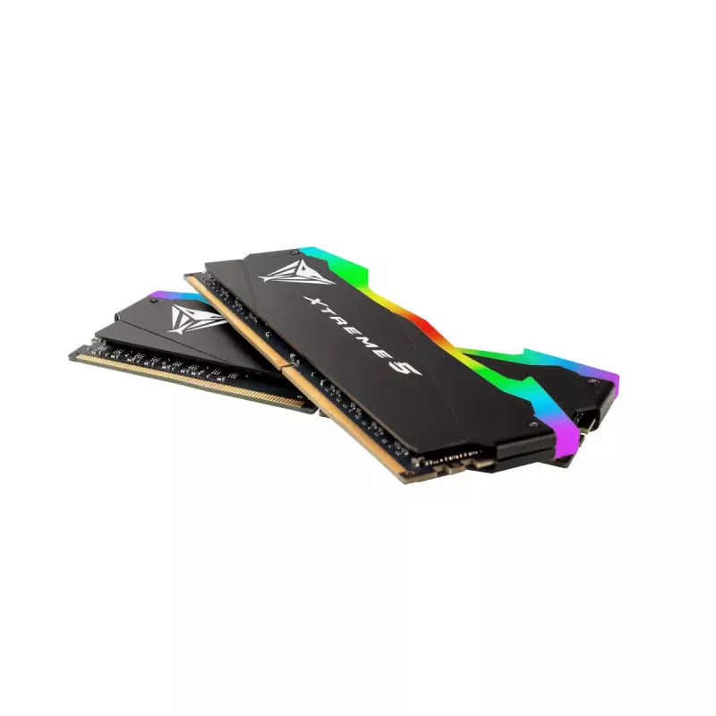 DIMM 32 GB DDR5-8000 (2x 16 GB) Dual-Kit, memória RAM preta, PVXR532G80C38K, Viper Xtreme5 RGB, INTEL XMP