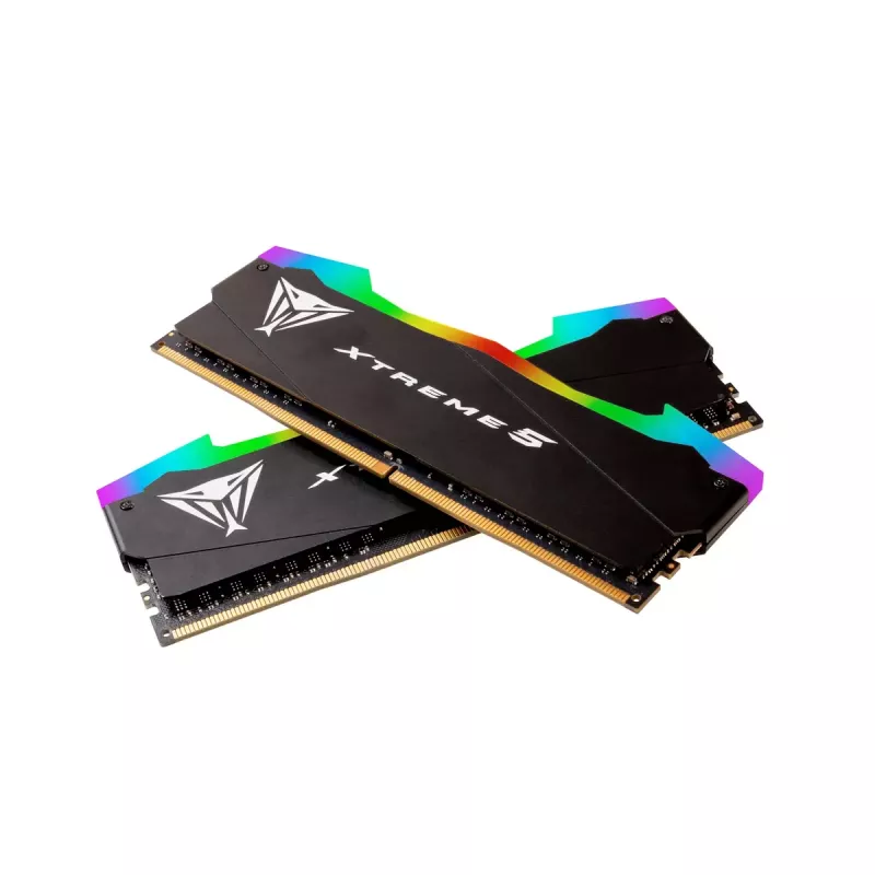 DIMM 32 GB DDR5-8000 (2x 16 GB) Dual-Kit, memória RAM preta, PVXR532G80C38K, Viper Xtreme5 RGB, INTEL XMP