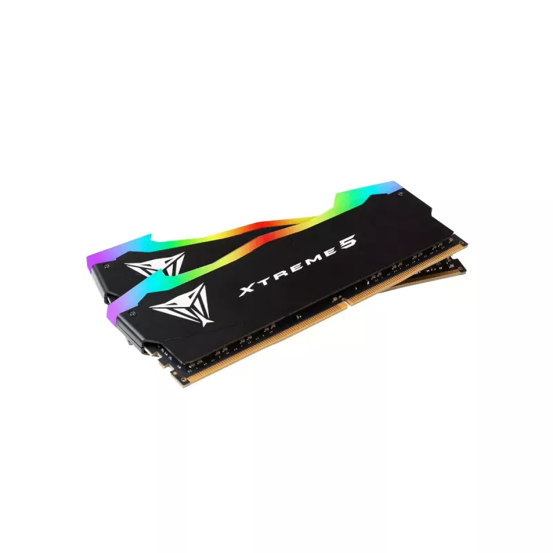 DIMM 32 GB DDR5-8000 (2x 16 GB) Dual-Kit, memória RAM preta, PVXR532G80C38K, Viper Xtreme5 RGB, INTEL XMP