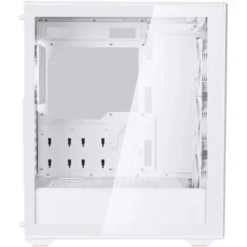 Caixa de PC torre SILVERSTONE FARA 515FXR (branco) — caixa Mid-Tower, compatível com ATX/micro-ATX