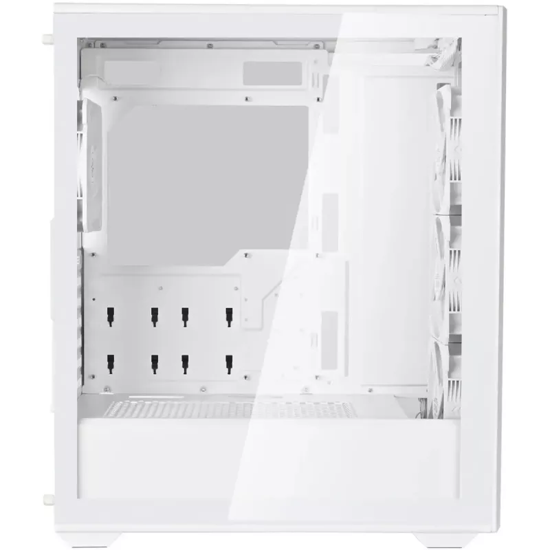 Caixa de PC torre SILVERSTONE FARA 515FXR (branco) — caixa Mid-Tower, compatível com ATX/micro-ATX