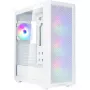 Caixa de PC torre SILVERSTONE FARA 515FXR (branco) — caixa Mid-Tower, compatível com ATX/micro-ATX