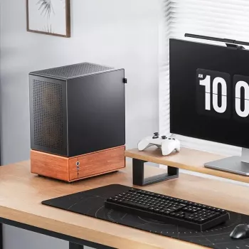 Caixa de PC Jonsbo T7 Midi-Tower mATX Vidro Temperado preto