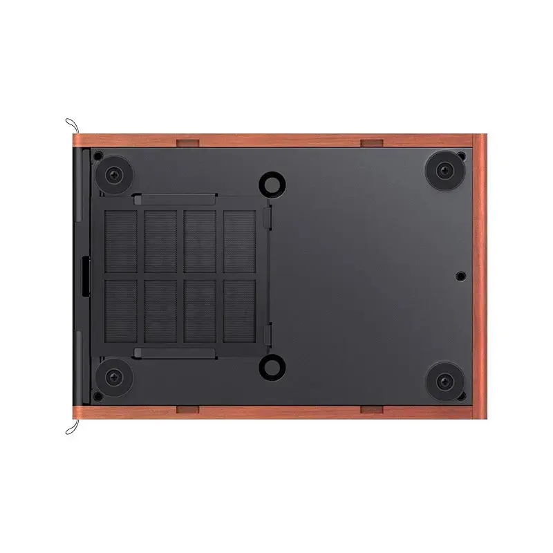 Caixa de PC Jonsbo T7 Midi-Tower mATX Vidro Temperado preto