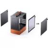 Caixa de PC Jonsbo T7 Midi-Tower mATX Vidro Temperado preto