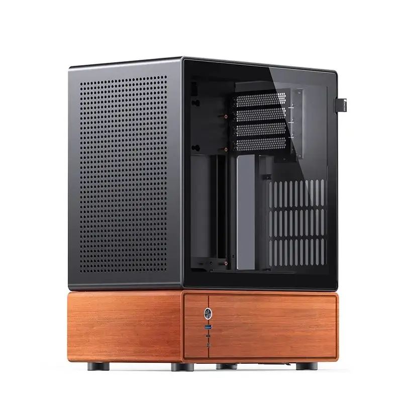 Caixa de PC Jonsbo T7 Midi-Tower mATX Vidro Temperado preto