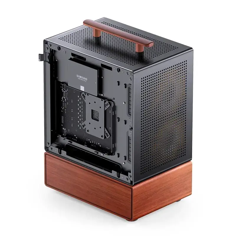 Caixa de PC Jonsbo T7 Midi-Tower mATX Vidro Temperado preto