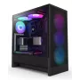 Caixa NZXT H5 Flow RGB (2024) Midi Tower, preto