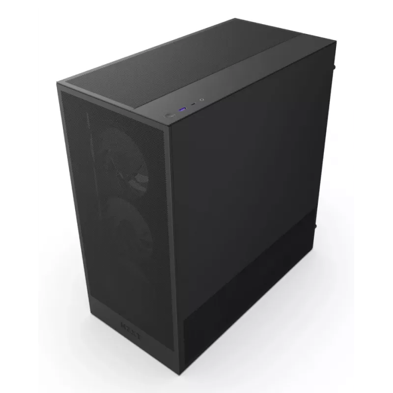 Caixa NZXT H5 Flow RGB (2024) Midi Tower, preto