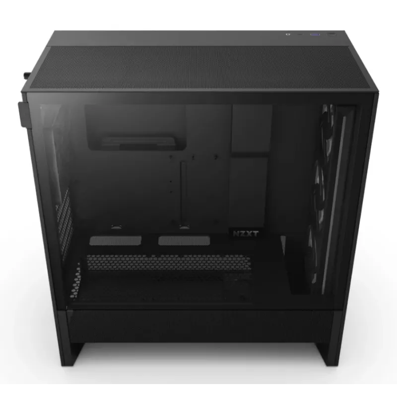 Caixa NZXT H5 Flow RGB (2024) Midi Tower, preto
