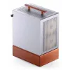 Caixa de PC Jonsbo T7 Midi Tower mATX Vidro Temperado Prateado