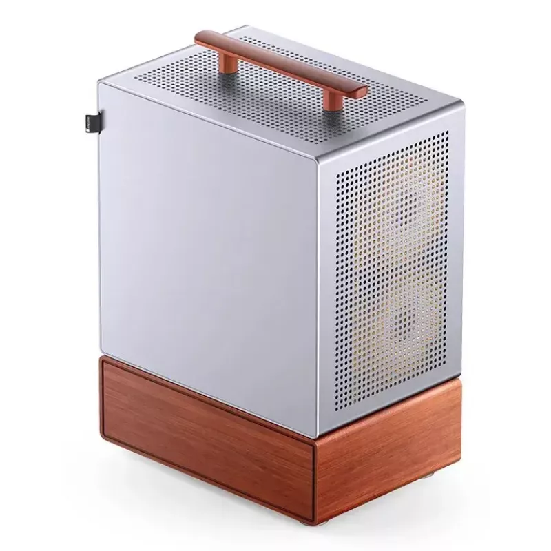 Caixa de PC Jonsbo T7 Midi Tower mATX Vidro Temperado Prateado