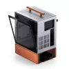 Caixa de PC Jonsbo T7 Midi Tower mATX Vidro Temperado Prateado
