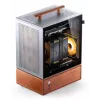 Caixa de PC Jonsbo T7 Midi Tower mATX Vidro Temperado Prateado