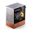 Caixa de PC Jonsbo T7 Midi Tower mATX Vidro Temperado Prateado