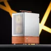 Caixa de PC Jonsbo T7 Midi Tower mATX Vidro Temperado Prateado