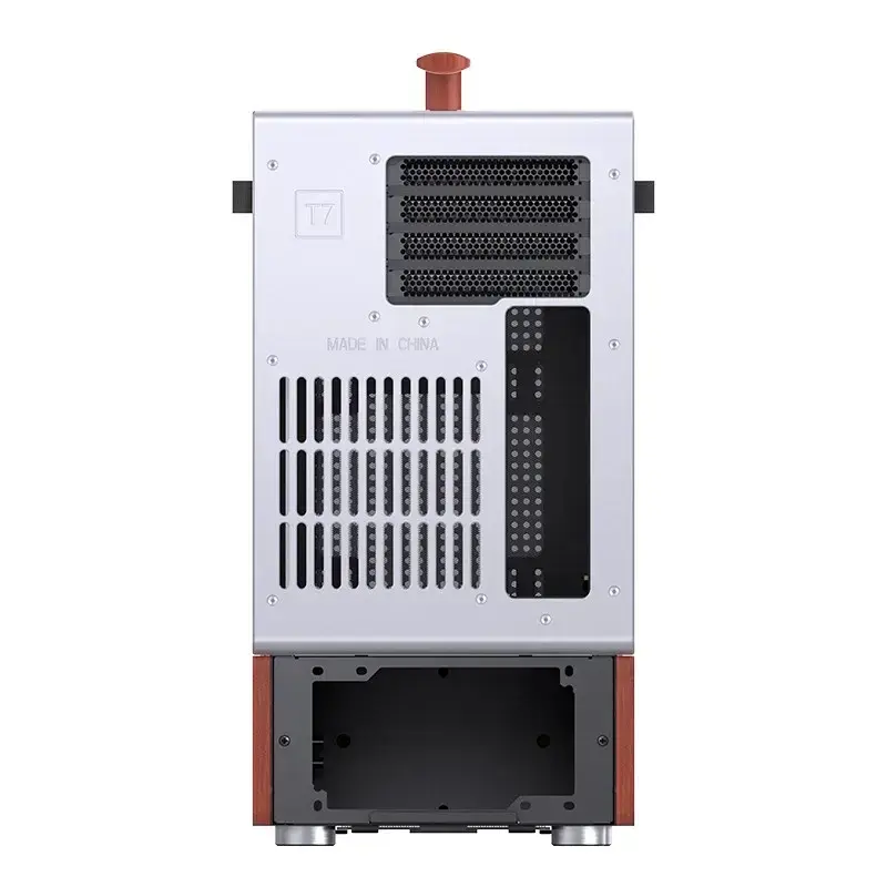 Caixa de PC Jonsbo T7 Midi Tower mATX Vidro Temperado Prateado