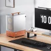 Caixa de PC Jonsbo T7 Midi Tower mATX Vidro Temperado Prateado
