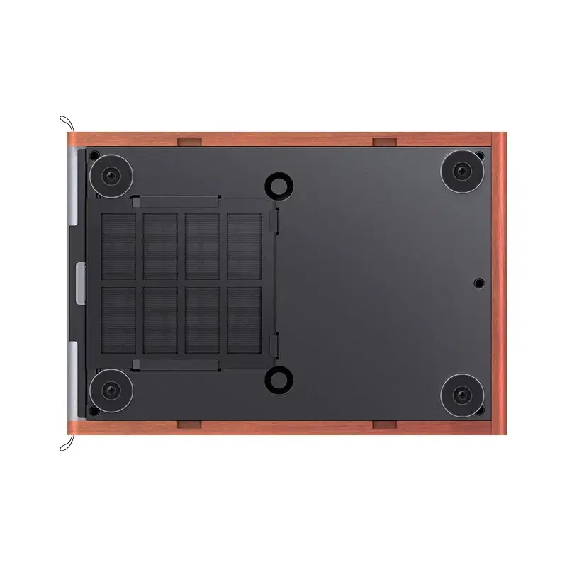 Caixa de PC Jonsbo T7 Midi Tower mATX Vidro Temperado Prateado