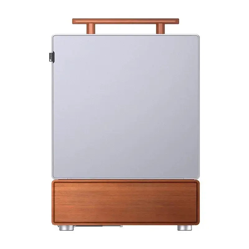 Caixa de PC Jonsbo T7 Midi Tower mATX Vidro Temperado Prateado