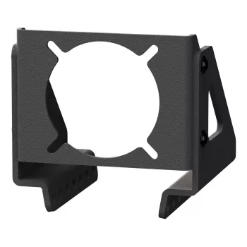 Suporte de base de volante de corrida Res-Tech X1 DD SUPPORT SIMUCUBE, alumínio, preto
