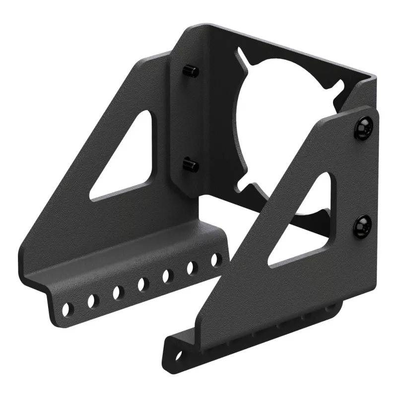Suporte de base de volante de corrida Res-Tech X1 DD SUPPORT SIMUCUBE, alumínio, preto