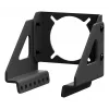 Suporte de base de volante de corrida Res-Tech X1 DD SUPPORT SIMUCUBE, alumínio, preto
