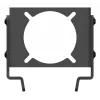 Suporte de base de volante de corrida Res-Tech X1 DD SUPPORT SIMUCUBE, alumínio, preto