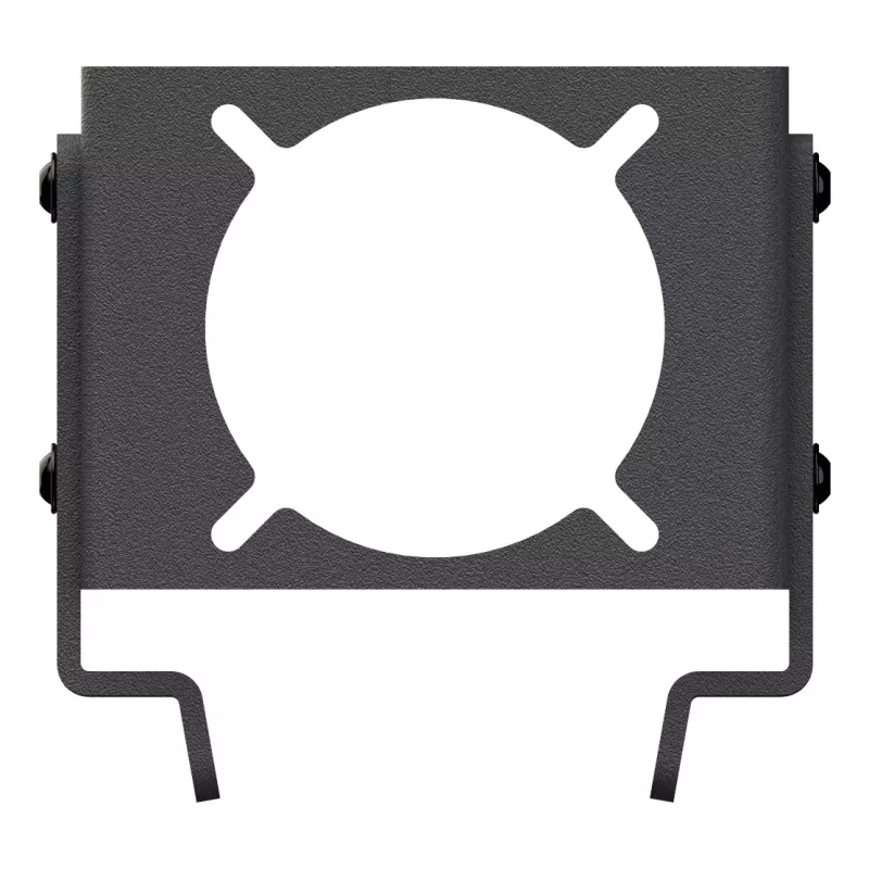 Suporte de base de volante de corrida Res-Tech X1 DD SUPPORT SIMUCUBE, alumínio, preto