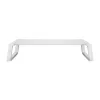 Suporte de monitor / base de secretária Trust 25351 transparente, branco